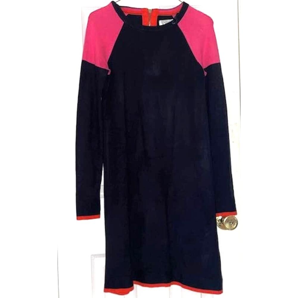 Eliza J Color Block Sheath Sz S EUC